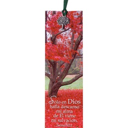 [SEP-055] Separador Con Dije, Salmo 62:1 Solo En Dios Halla D