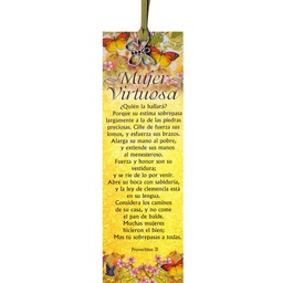 [SEP-020] Separador De Libros Con Dije, Proverbios 31