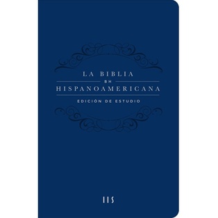 Biblia De Estudio Hispanoamericana Azul