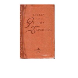 [LCC-6170] Biblia RVR1960 Guerra Espiritual Piel Cafe