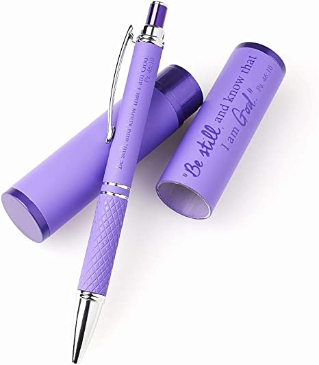 Boligrafos C/Texto Morado Verde Fucsia