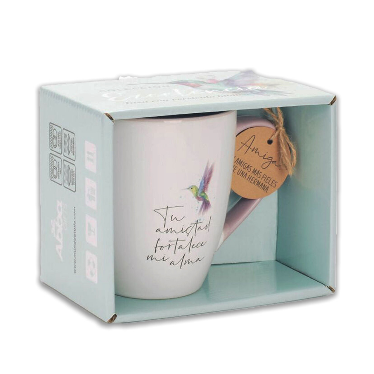 Taza 16 OZ. Colección Excelencia. Tu amistad
