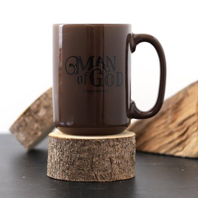 Taza De Cerámica Hombre De Dios 1 Timoteo 6:11