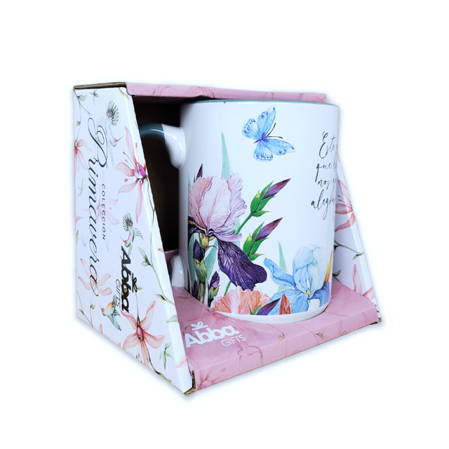Taza 16 OZ. Colección Primavera. Este Es El Día Que Hizo El Señor