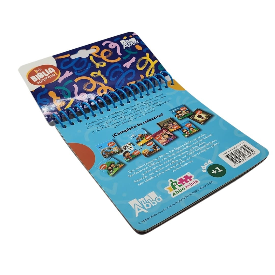 La Creación "Colección Mi Biblia Sorpresa" Pinta Con Agua